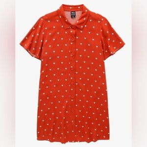 DISNEY MICKEY MOUSE BUTTON-FRONT DRESS (Her Universe)